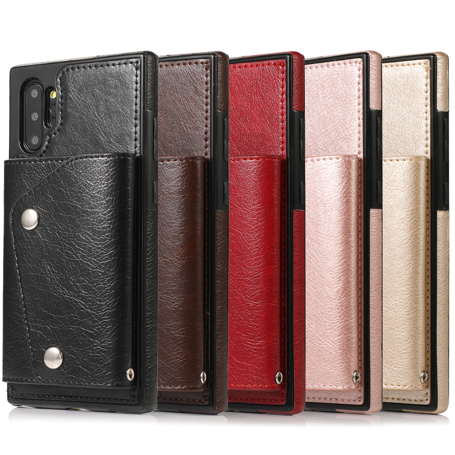 

Luxury Fashion Leather Case For OPPO R11 Solid Color Phone Case For OPPO R9S PLUS Shockproof Solid Color Cover Coque Shell