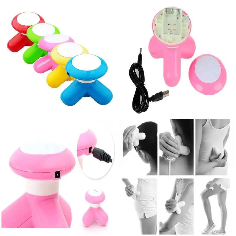 

Newly Handled USB/Battery Electric Mini Vibrating Full Body Massager