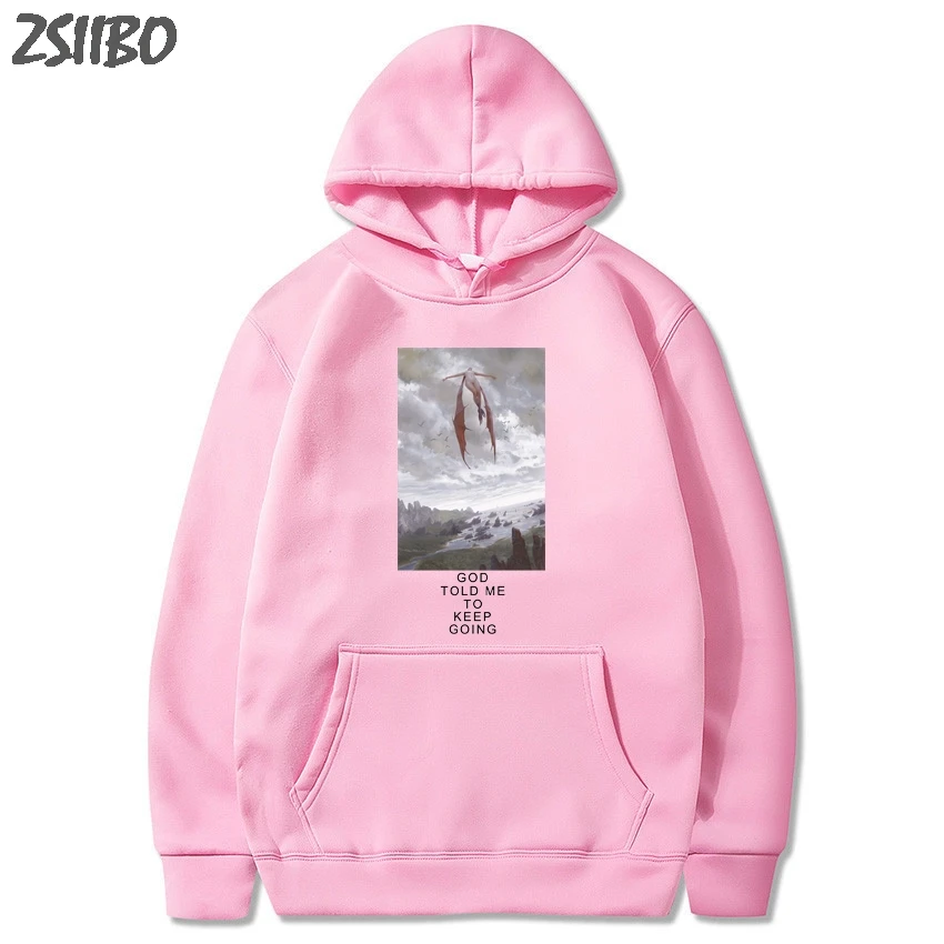 Толстовка мужская в стиле Харадзюку худи унисекс с принтом Ты выглядишь как