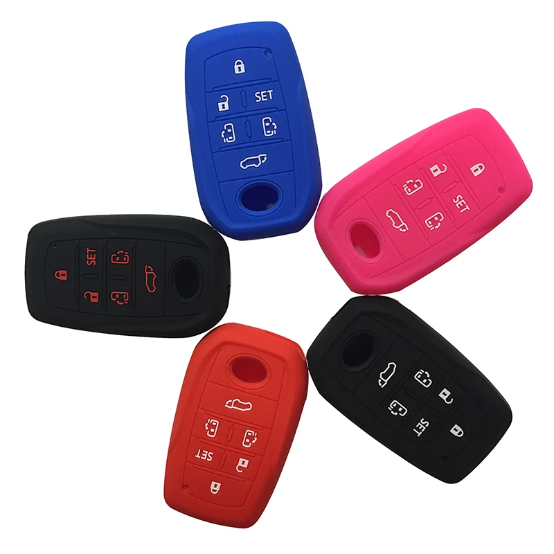 Силиконовые чехлы для автомобильных ключей чехол Toyota Alphard PREVIA Voxy Ноя лыжника Vellfire
