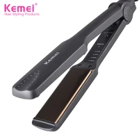 kemei km 329 professional straightening irons electric beard hair straightener flat iron fast warm up km 328 styling tools