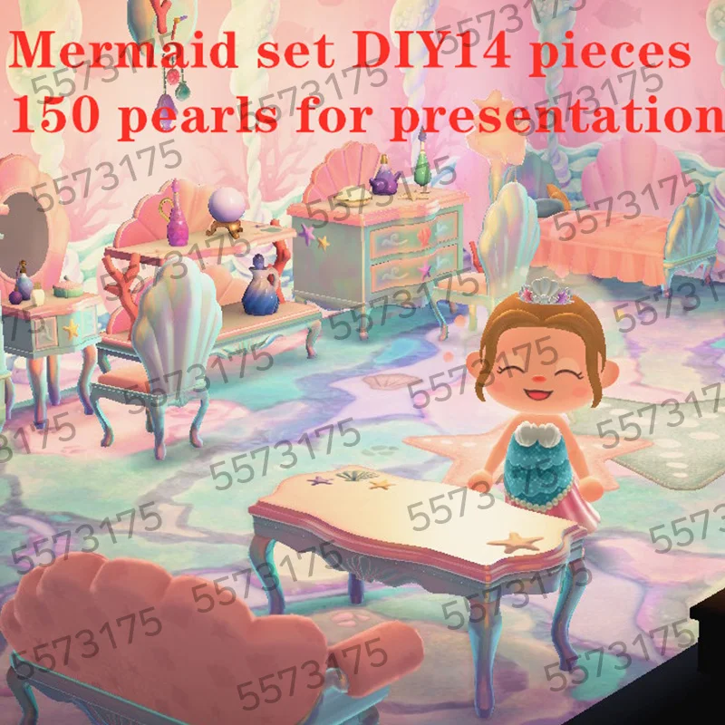 Скрещивание животных New Horizons мебель для Nintendo Switch перекрещивание Русалочка сделай