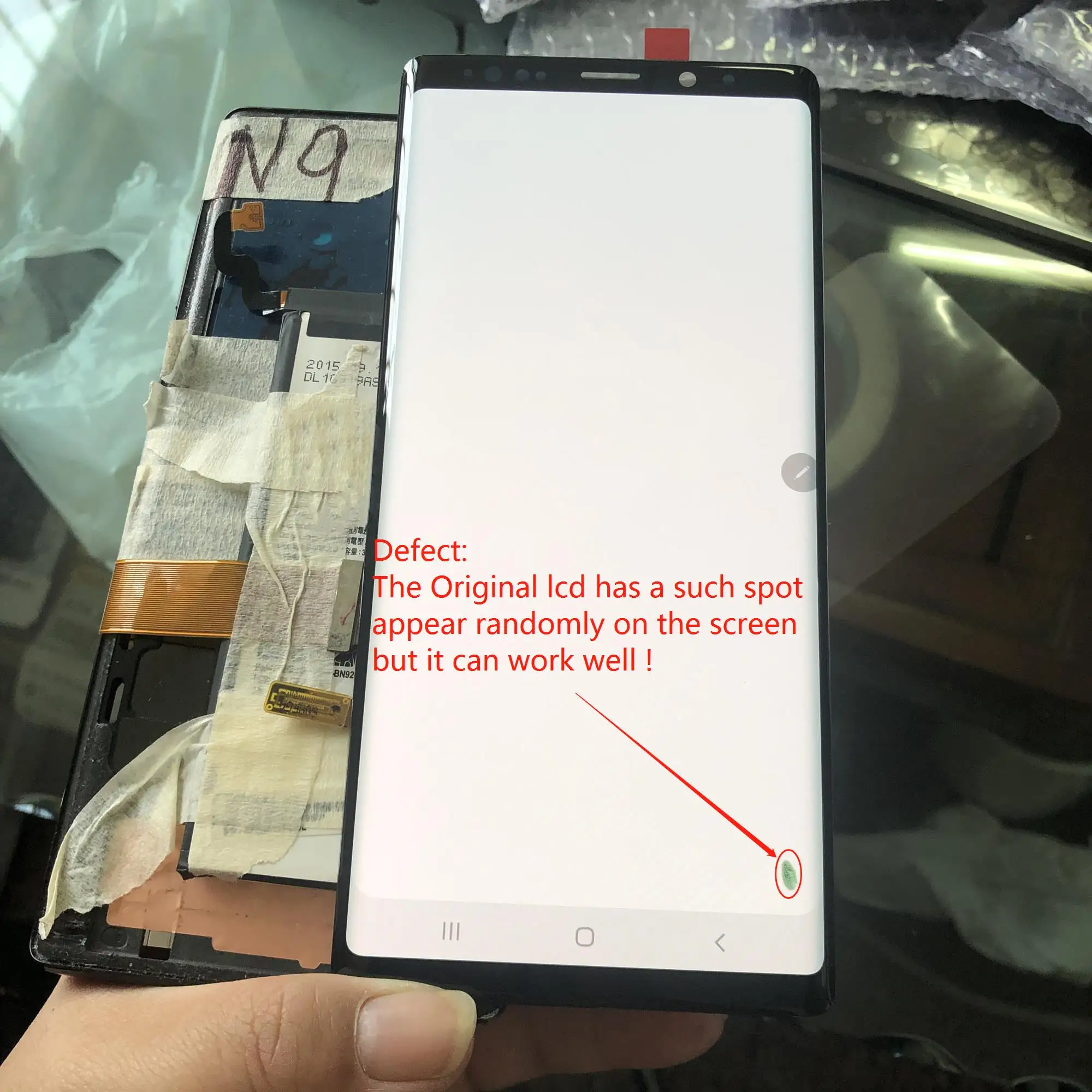 ЖК дисплей SUPER AMOLED для SAMSUNG GALAXY Note 9 Note9 N960F N960U N9600 сенсорный экран дигитайзер в