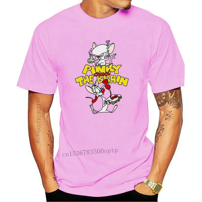 

New Pinky And The Brain Science And Sandwich Mens Unisex T-Shirt -Available Sm To 2X Digital Printed Tee Shirt