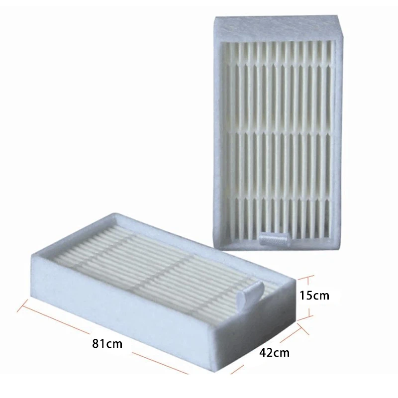4 шт. фильтры для пылесоса HEPA фильтр CHUWI V3 ILife X5 V5 V50 + V5PRO ECOVACS CR130 Cr120 CEN540 ML009