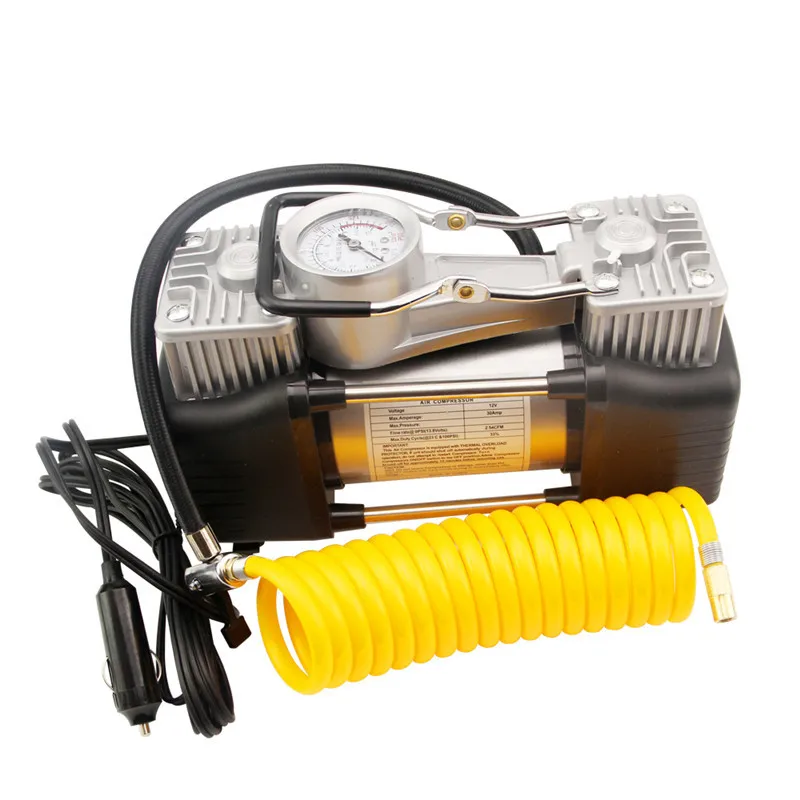 Оптовая продажа низкий уровень шума 12 В воздушный компрессор автомобильные шины