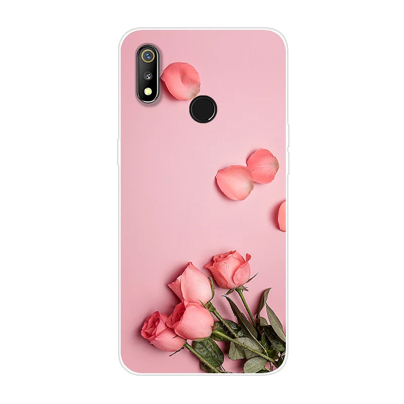 4- Мягкий чехол из ТПУ для OPPO Realme 3 Pro, Прозрачный бампер с мультяшным рисунком, задняя крышка для телефона OPPO Realme3 3Pro Realme3Pro, силиконовый чехол s - Цвет: 4-