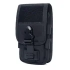 1000D нейлоновая поясная сумка, кошелек, тактический двухслойный чехол для телефона, военная система Molle, повседневные сумки для гаджетов, держатель для смартфона с ремнем