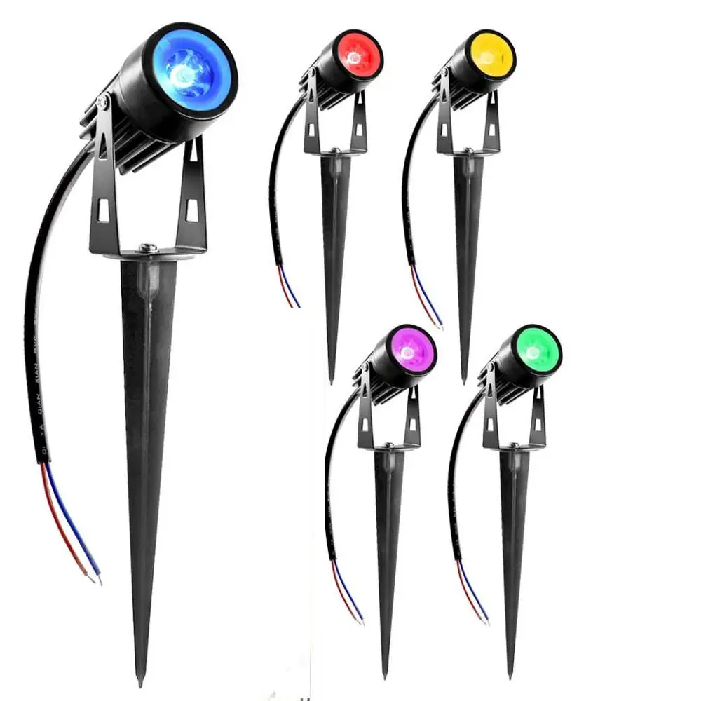 Уличный светодиодный садовый светильник для газона 3 Вт водонепроницаемый IP65 220 В