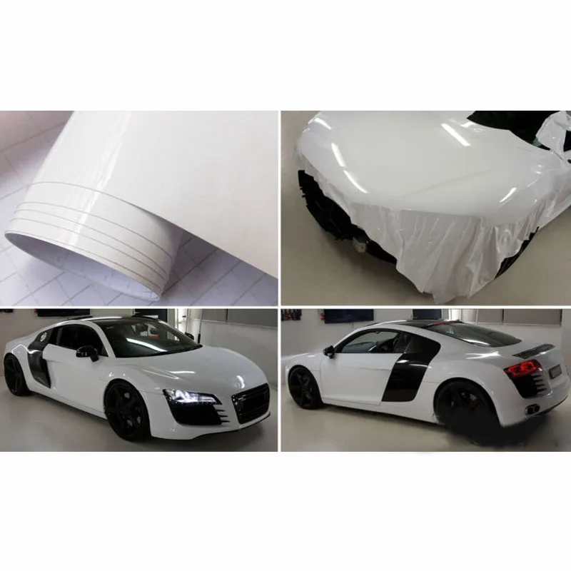 1 шт. глянцевая виниловая пленка для автомобиля наклейка без пузырьков абсолютно