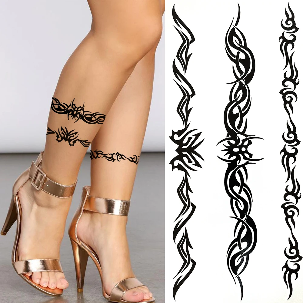 Реалистичная Татуировка в виде дракона наклейка для мужчин детей индийская