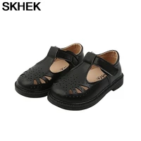 skhek kids shoes for girl toddlers baby little girls leather sandals childrens princess wedding flats shoes mary janes