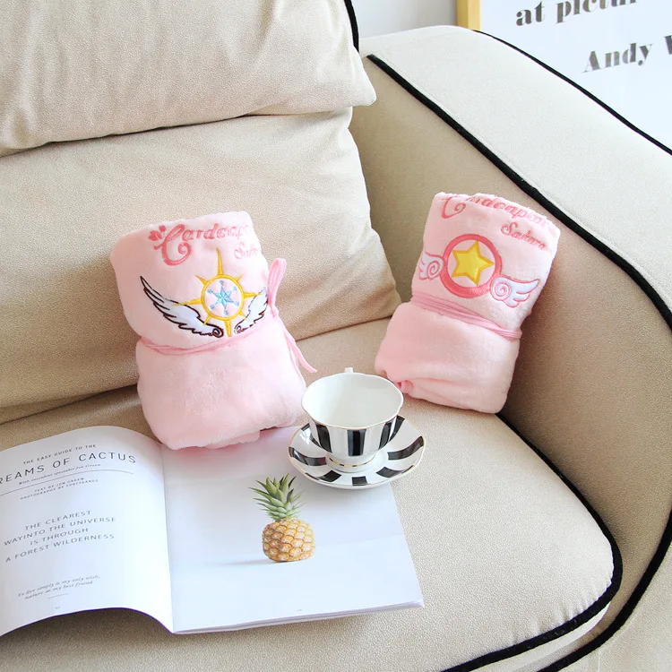 Мягкий мультфильм Одеяло звезда Волшебная палочка спальное одеяло офисные