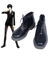 pa5 joker shoes cosplay persona 5 joker cosplay shoes black boots custom made any size unisex halloween party cosplay