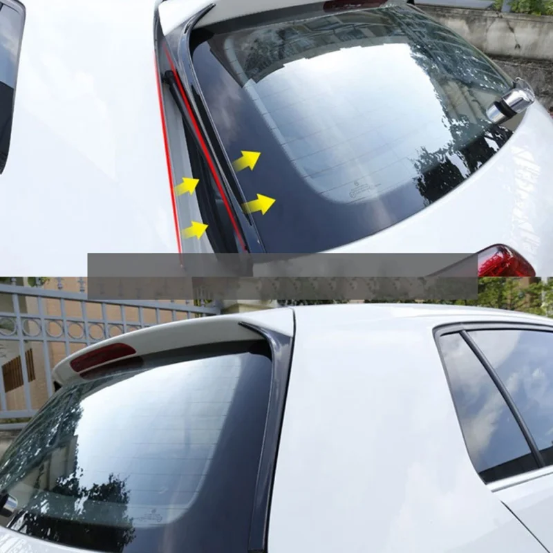 Новые Carmonsons для Volkswagen Golf 7 задние крыла боковые Стикеры для спойлера Накладка аксессуары Автомобильный Стайлинг