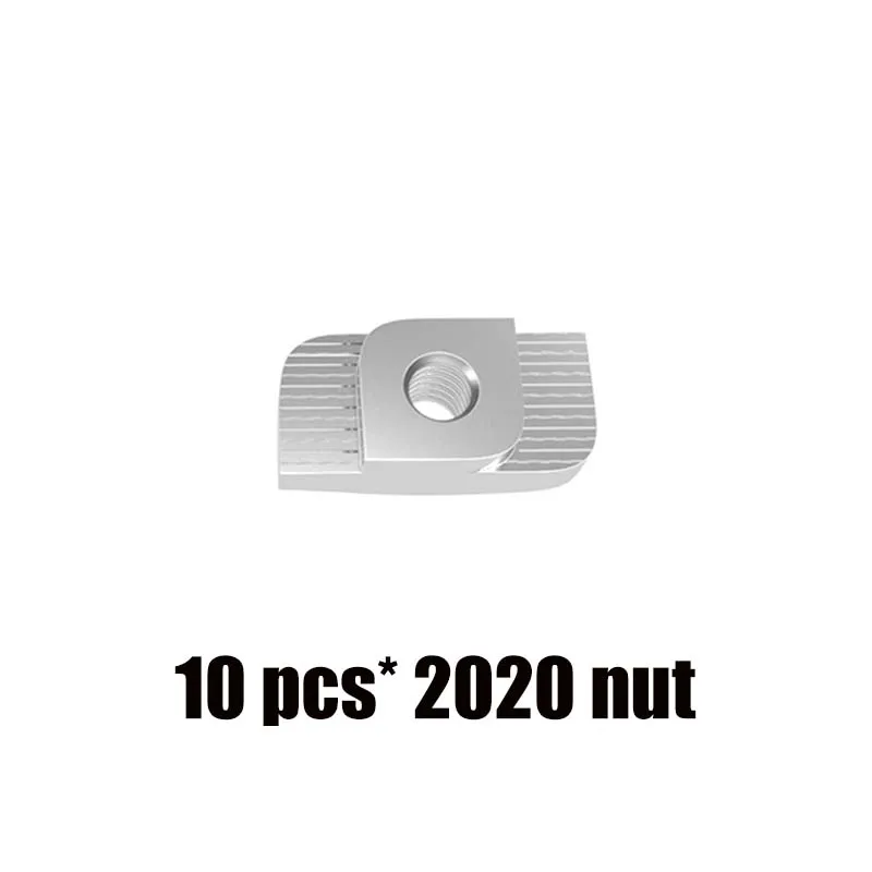 Aluminum2020/3030 мм профиль гайка для kossel 3D принтер части aimsoar - Цвет: 2020 profile
