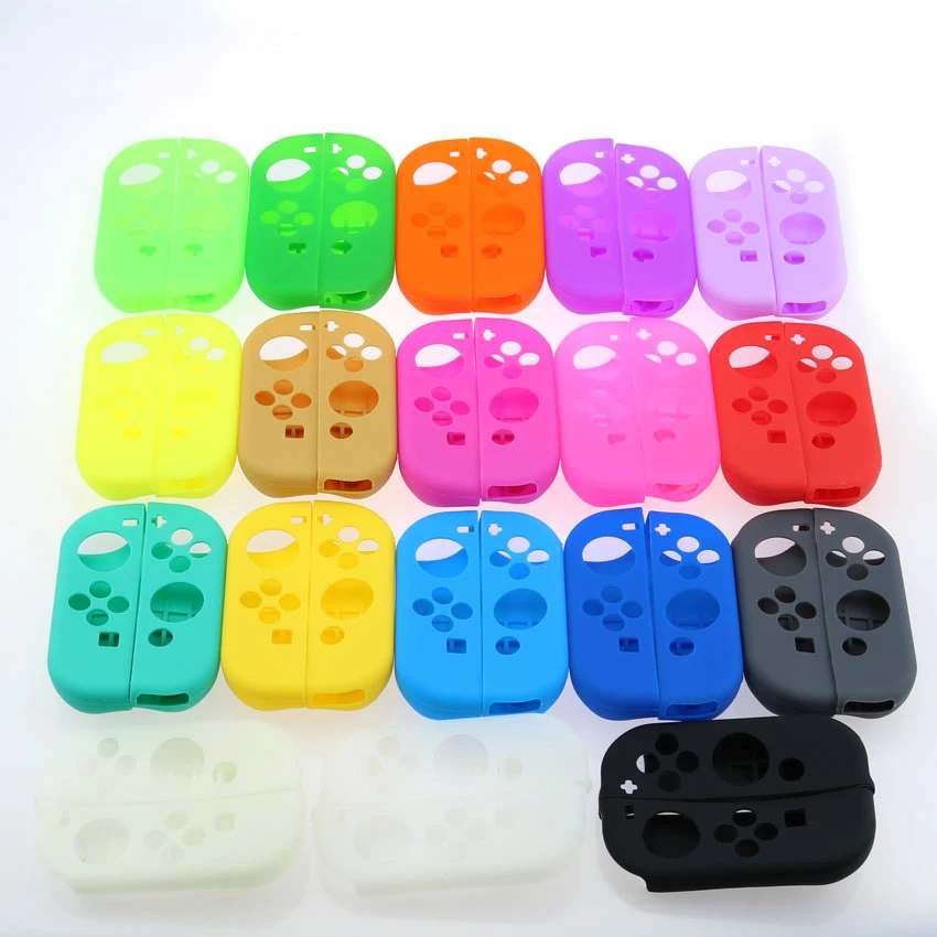 YuXi для nyd Switch NS Joy Con корпус на замену чехол для NX JoyCons контроллер чехол Противоскользящий защитный чехол для кожи