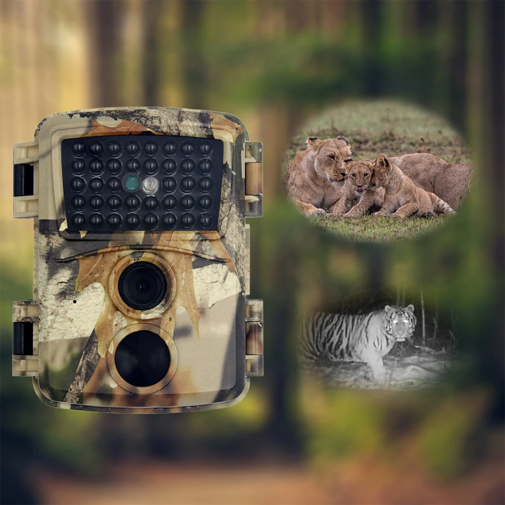 

Hunting Trail Camera PR-600 12MP 1080P Infrared Wild Cameras Monitoring Forest Wildlife Surveillance Cam Night Vision Photo Trap
