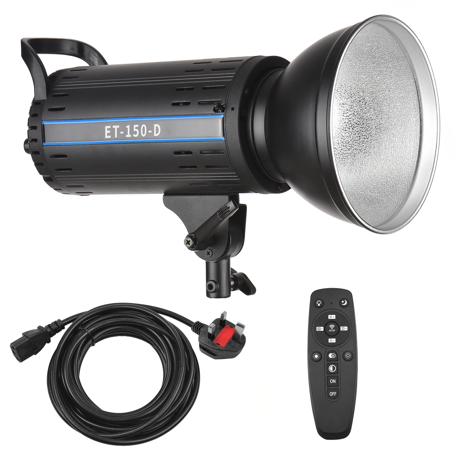 

Студийный светодиодный непрерывный светильник Andoer 150 Вт 5600K CRI 95 + стандартный отражатель с дистанционным управлением для фотографии и видео...