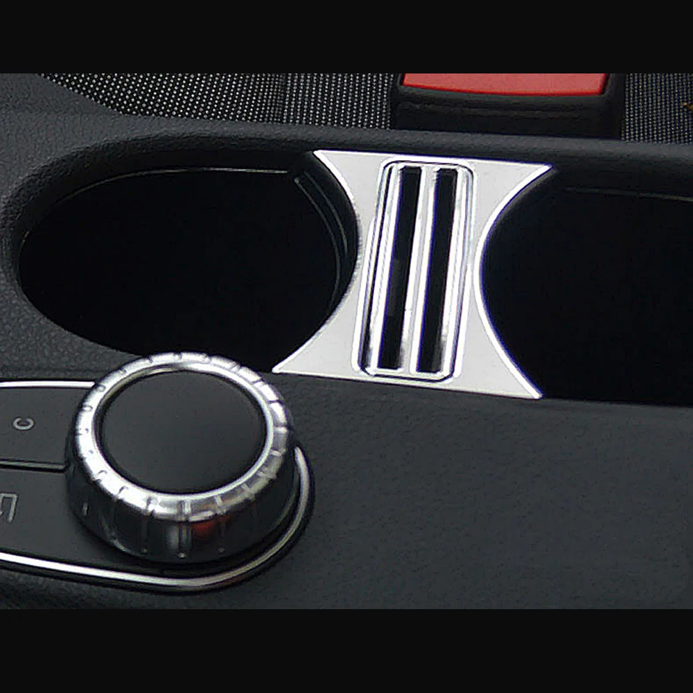 Держатель стакана центральной консоли хромированная Внутренняя Рамка с