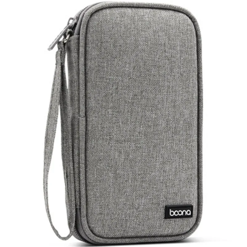 

Portable Power Source Storage Bag Digital Cable Data Line Storage Bags Earphone Pouch Travel Organizer Phone Holder