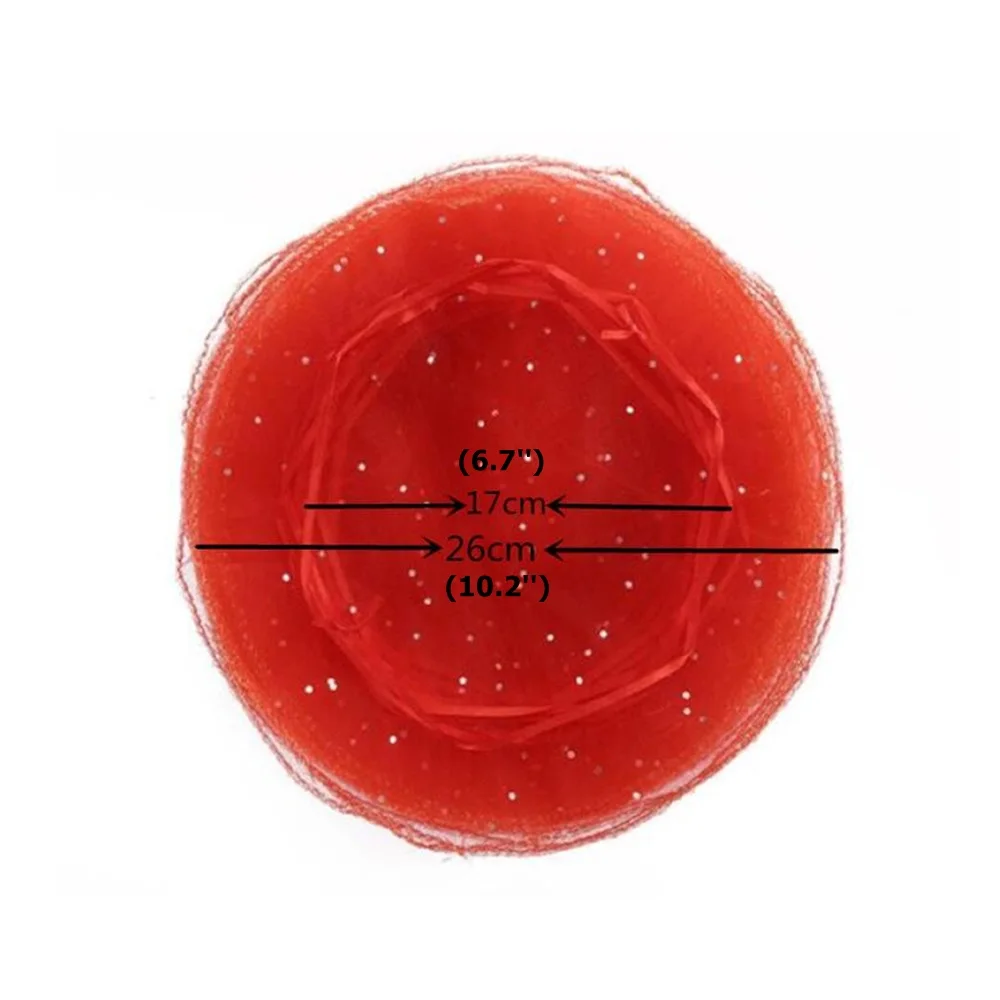 100 шт 26 см свадебные сувениры и подарки круглая Сумка из органзы для ювелирных