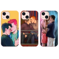 gallavich shameless american tv phone case pink color for iphone 13 12 11 x xr xs pro max mini 6 7 8 plus cover coque shell
