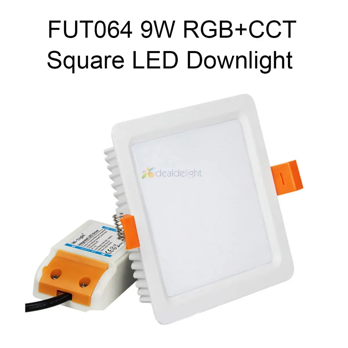 9W FUT064 MiBoxer, 6 Вт, 9 Вт, 12 Вт, 15 Вт, 18 Вт RGB+ CCT светодиодный вниз светильник светодиодный потолочный светильник с регулируемой яркостью FUT062 FUT063 FUT064 FUT065 FUT066 FUT068 FUT069 - Испускаемый цвет: 9W FUT064