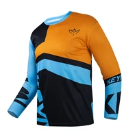 keyiyuan 2022 maillot moto cross cycling off road dirt bike mtb jersey enduro racing long sleeve shirt mountainbike clothing