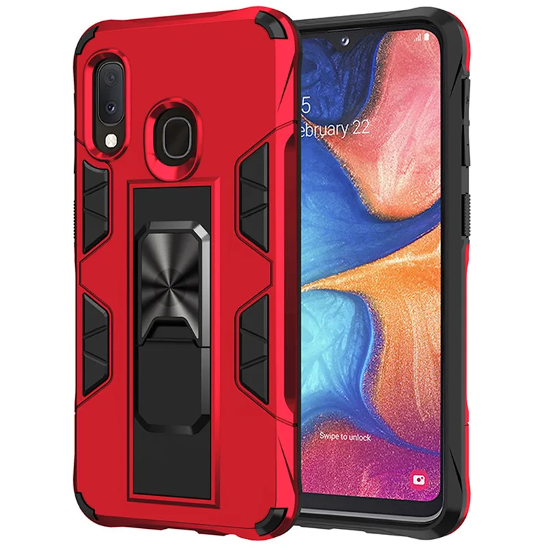 Роскошный армированный Магнитный чехол для Samsung Galaxy A20E 2019 автомобильный