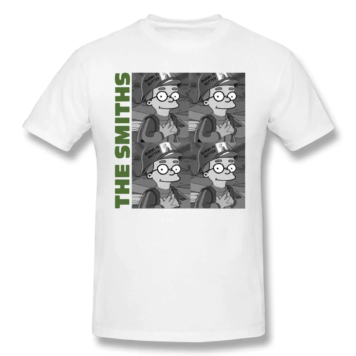 Модная Высококачественная футболка в тяжелом весе стиле унисекс The Smiths Meat is Murder. |