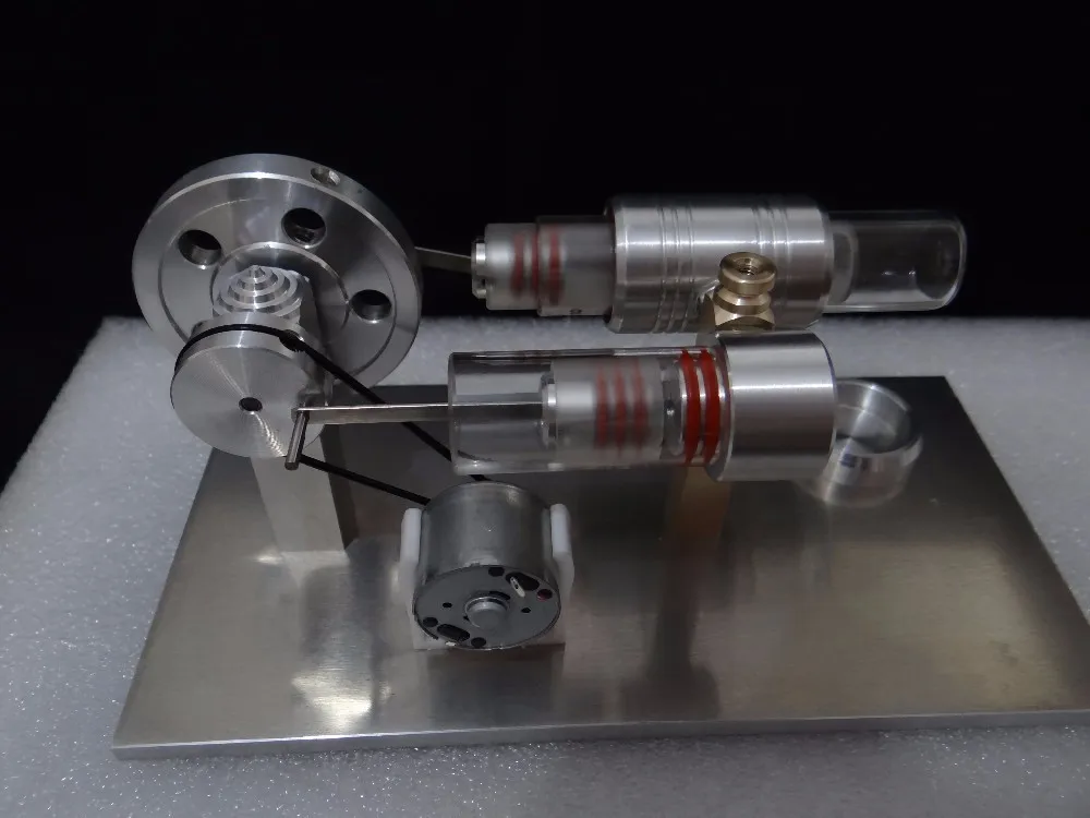 upgrade Stirling engine model external combustion engine birthday gift DIY mini steam engine model 4-9V free shipping