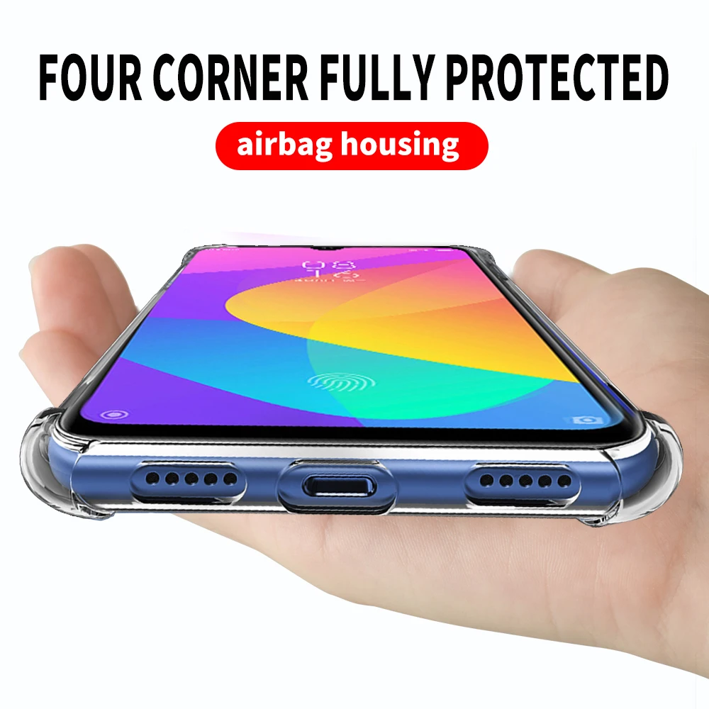 Прозрачный ударопрочный Роскошный чехол для телефона xiaomi mi 6 6x на redmi 6a pro