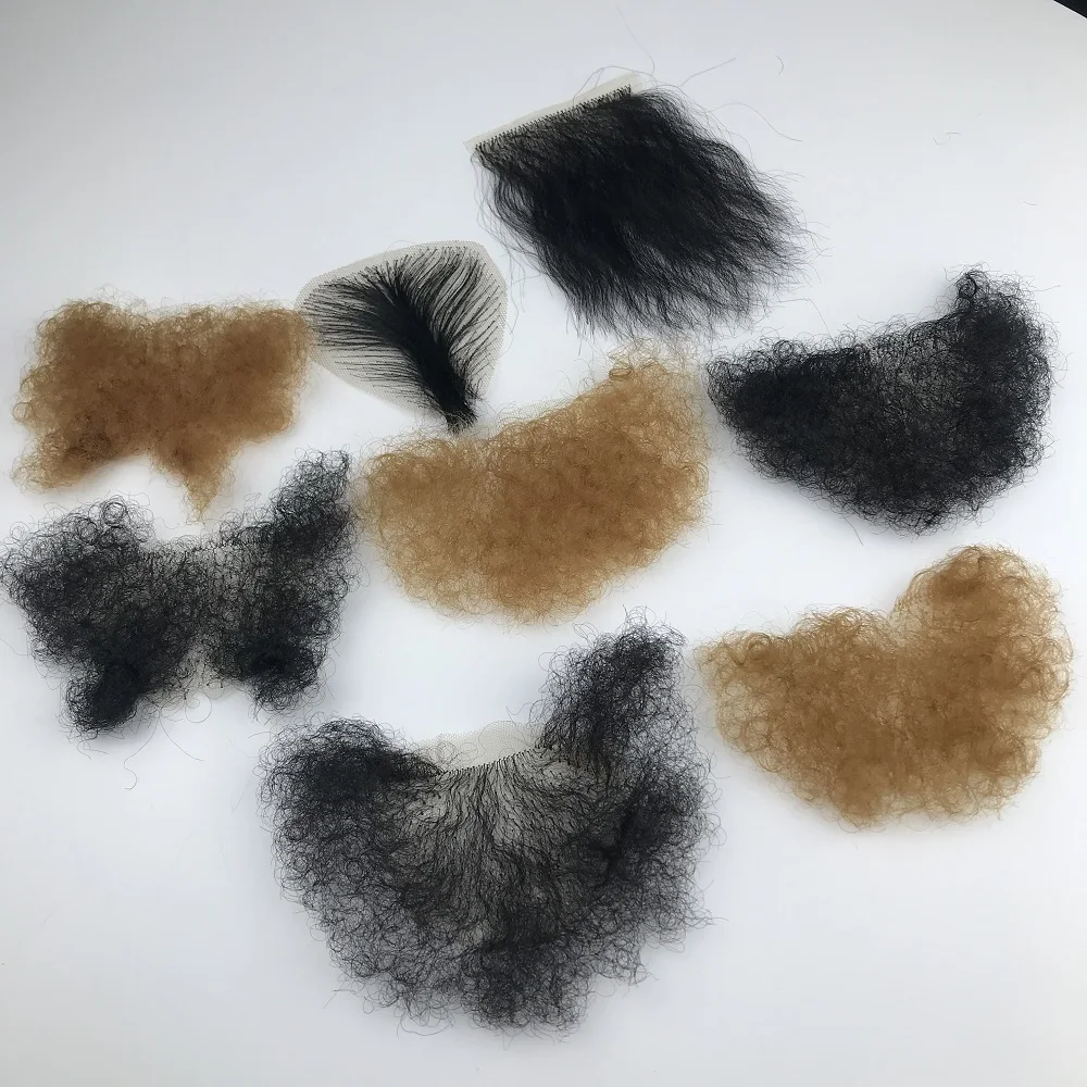 Искусственные лобковые волосы KnowU один кусок частное использование силиконовая