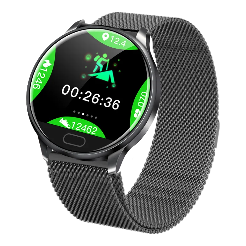 Новинка водонепроницаемые спортивные Смарт часы с сенсорным экраном фитнес