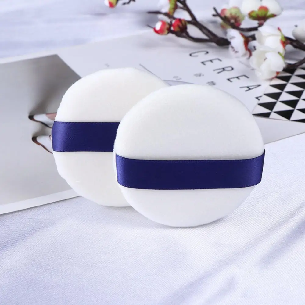 1 шт. 7 5/8 5 см круглая губка Портативный рассыпчатая пудра косметический уход за