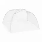 Сетчатый складной чехол для еды, моющаяся квадратная накидка на стол с изображением мушек, 16 дюймов, для барбекю и кухни