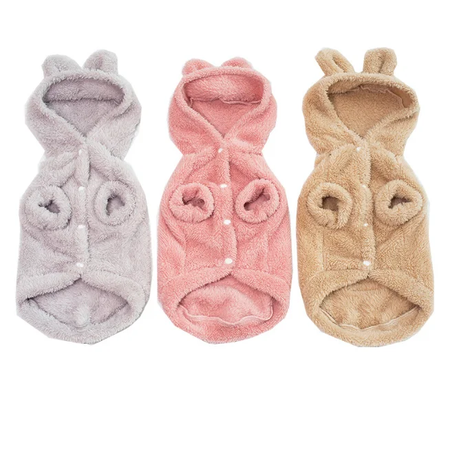 Толстовка с капюшоном для собак одежда домашних питомцев пальто куртка из хлопка