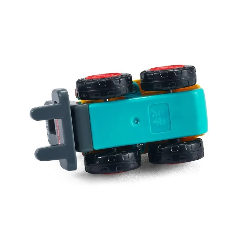 6 шт./компл. детские игрушки трение мощный толчок игровой транспорт инженерная