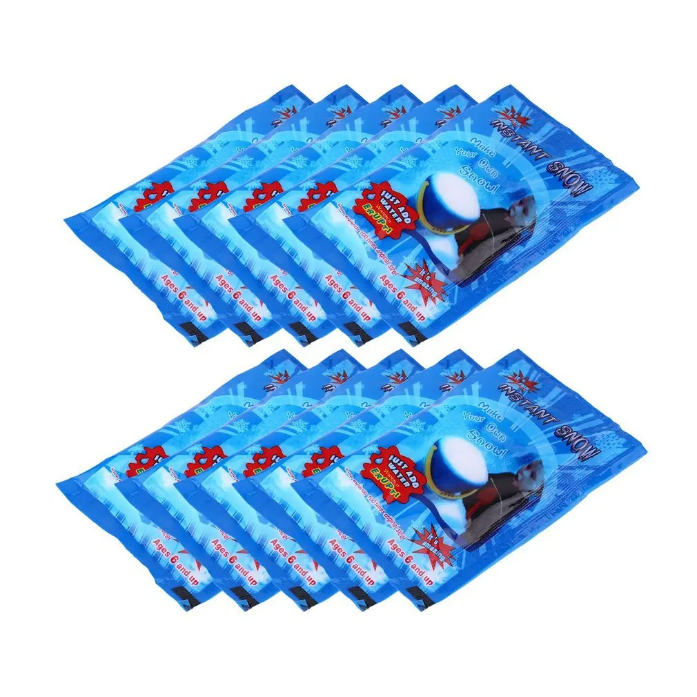 Мода 10 шт Поддельные Волшебные мгновенные искусственные снежные сцены игры