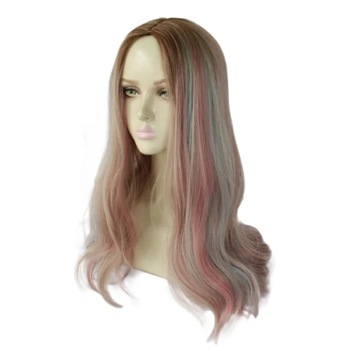 Парик Одри для взрослых женщин длинные вьющиеся искусственные волосы косплея