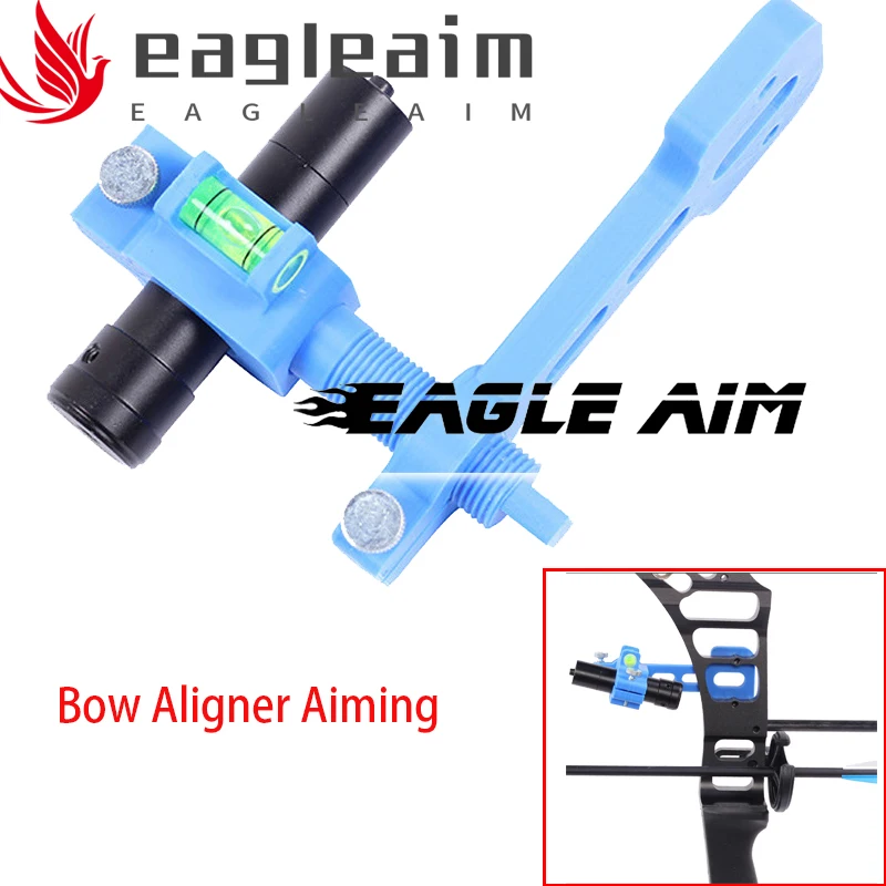 Composite Pulley Bow Aligner Aiming Bow Arrow Archery Equipment Composite Debugging Tool Arrow Turret Tp117 Metal Laser Sighting