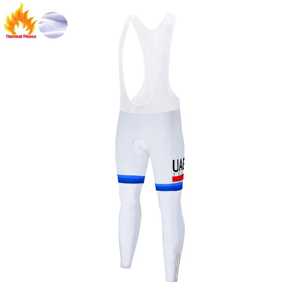 2021 de Франция Команда чемпионов ОАЭ велосипедные брюки зимние длинные мужские 20D