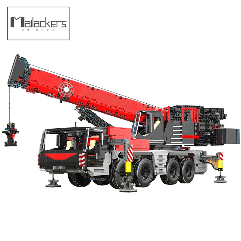 

Remote Control Crane Model Building Blocks Figures Math Toy Block Assembling Technical Gift Brick Toy for Boy Christmas Ornament