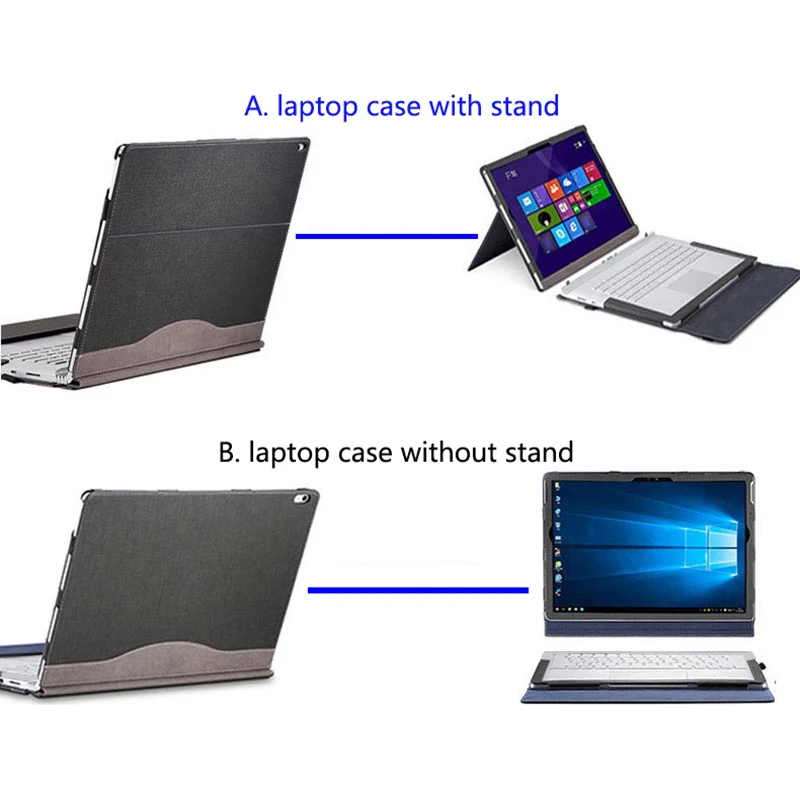 Защитный чехол-подставка для Microsoft 2020 Surface Book 3 15 &quotМногофункциональный Дизайн