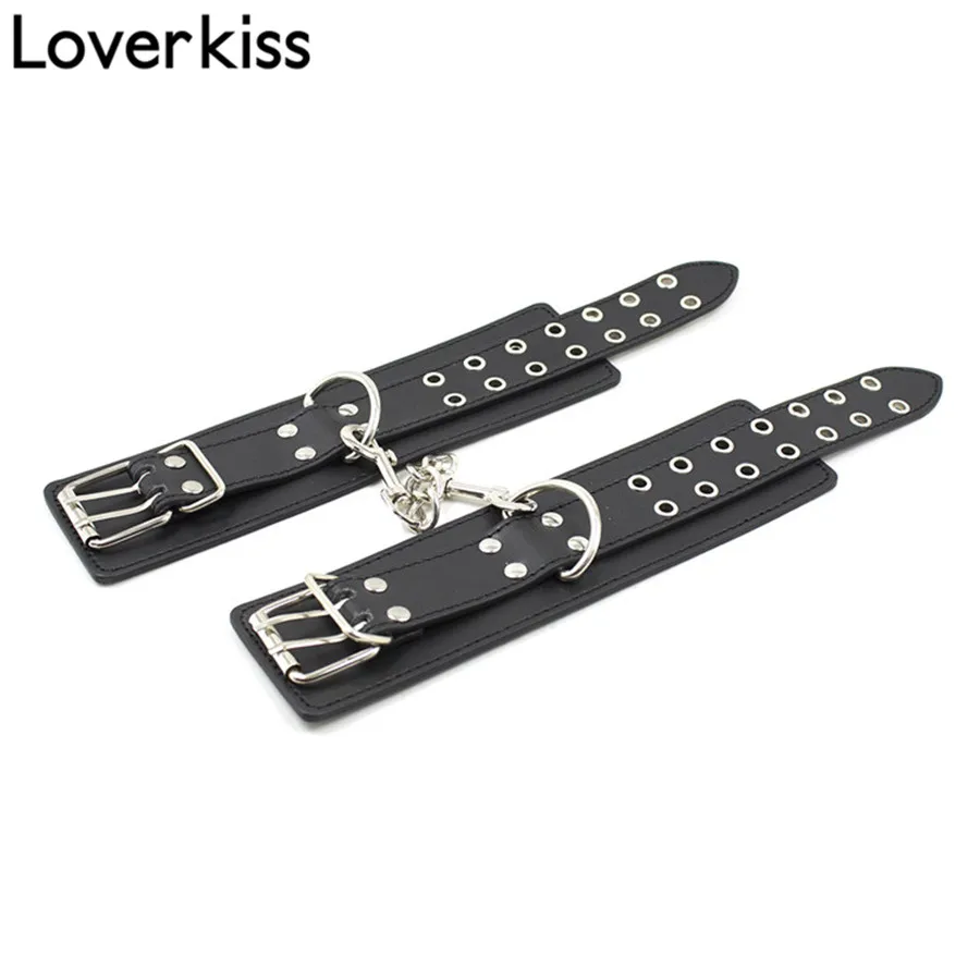 Наручники Loverkiss из искусственной кожи БДСМ бондаж наручники Для лодыжек