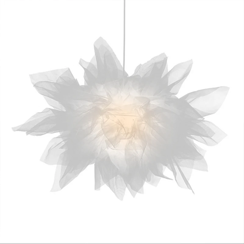 Люстра из органзы в стиле INS для спальни гостиной кабинета Скандинавская