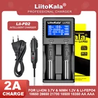 Зарядное устройство Liitokala Lii-PD2 lii-pd4 LCD, 3,2 В, 3,7 в, 3,8 в, 1,2, 25500, 18650, 18350, 26650, 20700, 14500, NiMH, литиевый, LiFePO4