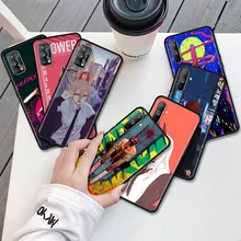 Anime Chainsaw Man Matte Case for Oppo Realme 8 C21 6 7 Pro C3 A53 A9 GT XT A93 A52 7i 5 Find X2 Lite Soft Phone Cover Sac