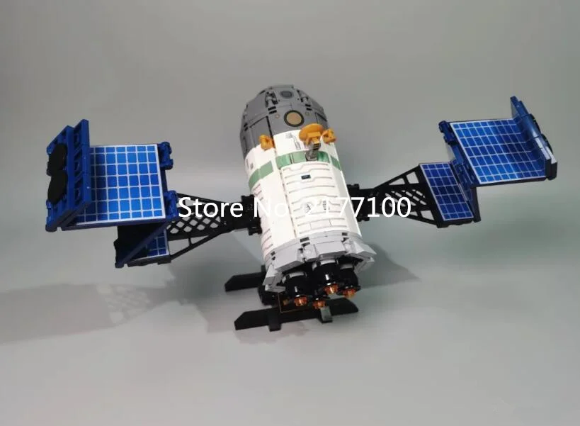 Серия Sembo Bock Ideas Китайская международная модель космической станции набор